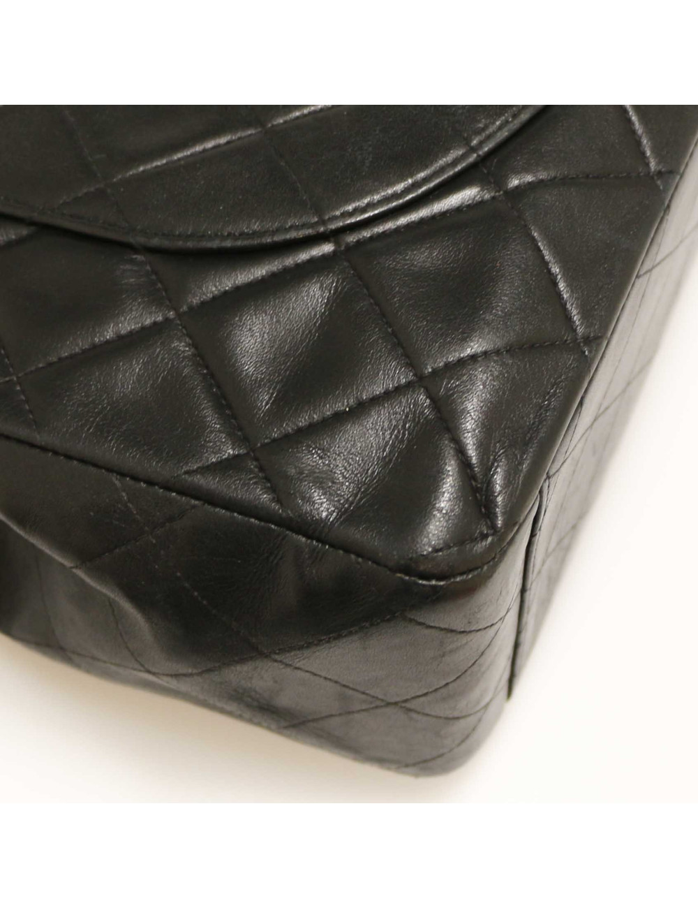 Maxi jumbo CHANEL vintage noir