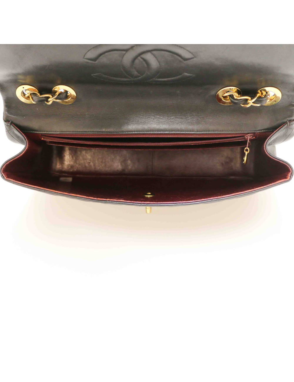 Maxi jumbo CHANEL vintage noir