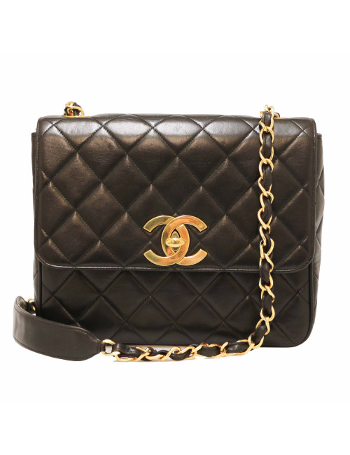Sac CHANEL CC noir vintage