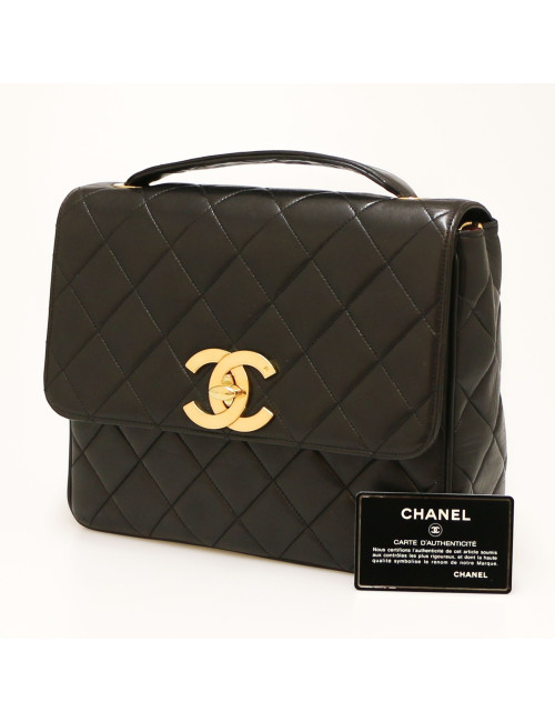Sac CHANEL CC noir vintage
