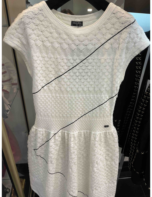 Robe blanche CHANEL