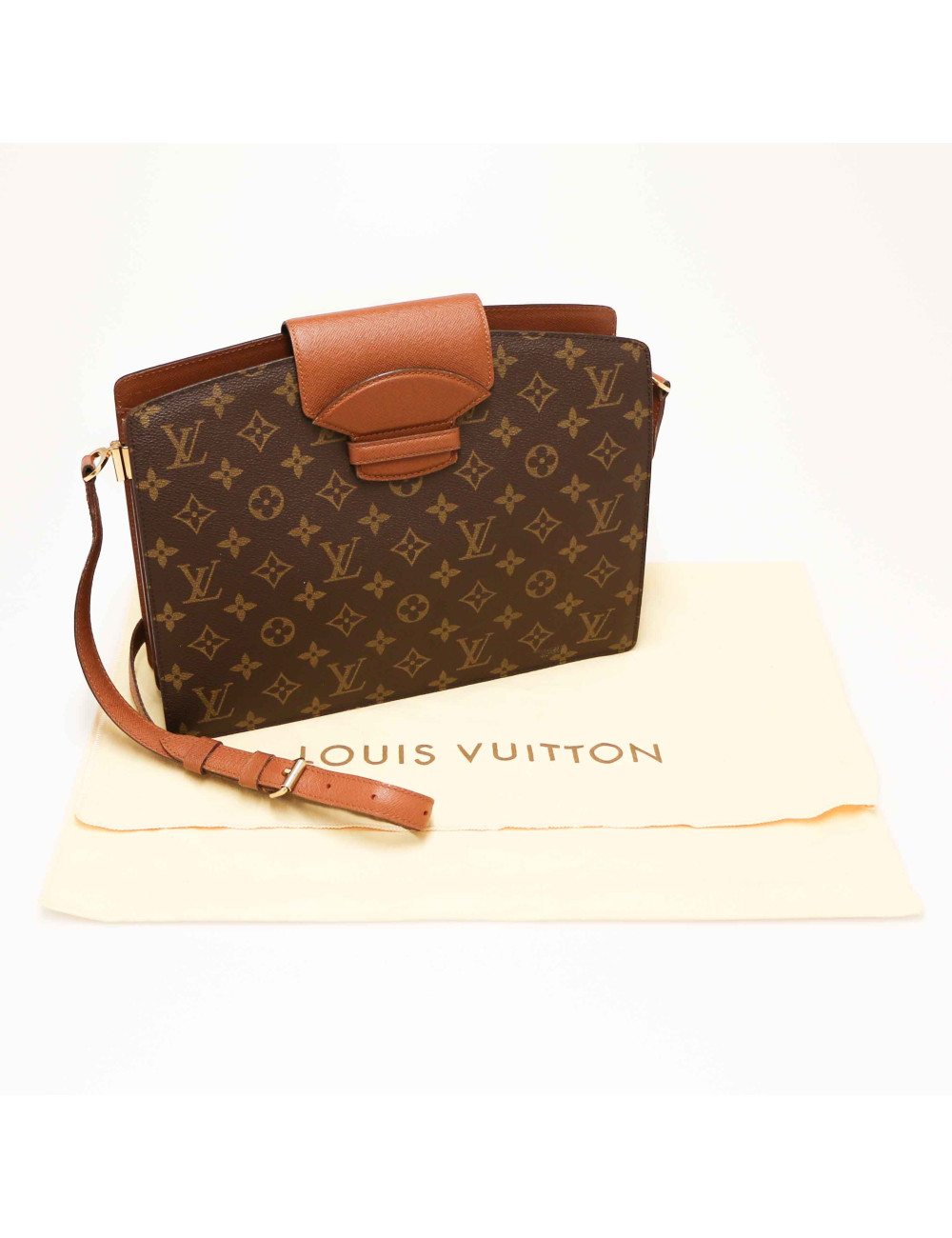 Sac LOUIS VUITTON Courcelles toile Monogram