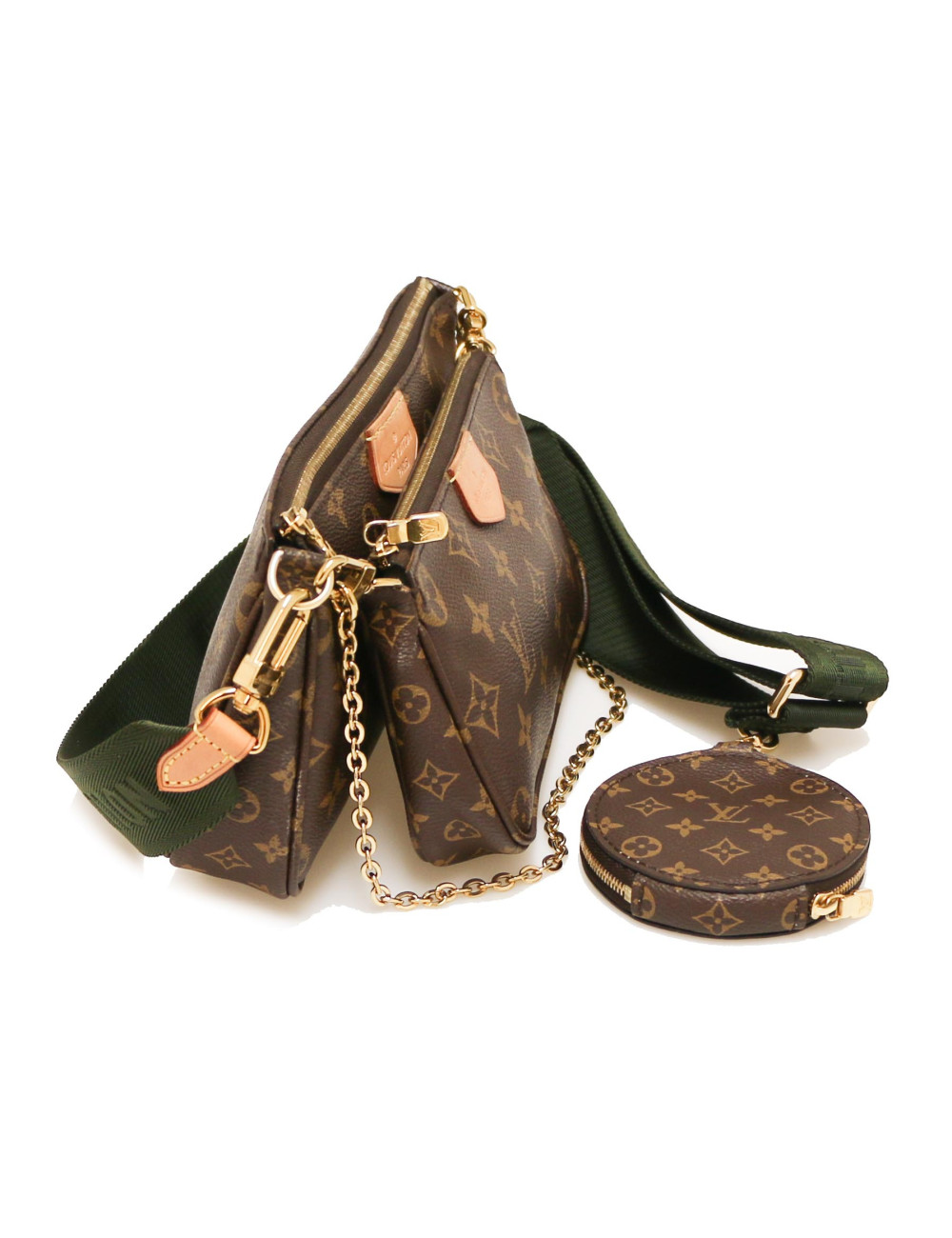 Multipochettes  LOUIS VUITTON toile Monogram