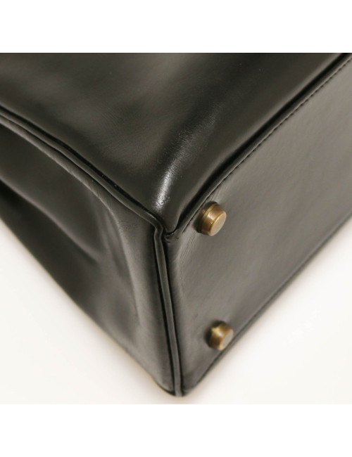 Kelly 32 HERMES vintage noir