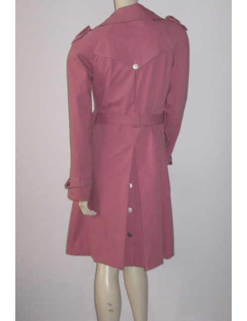 imperméable CHANEL rose t40