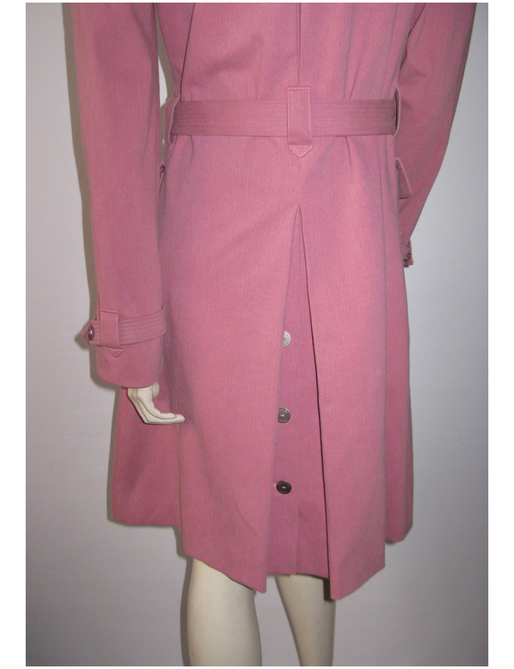 imperméable CHANEL rose t40