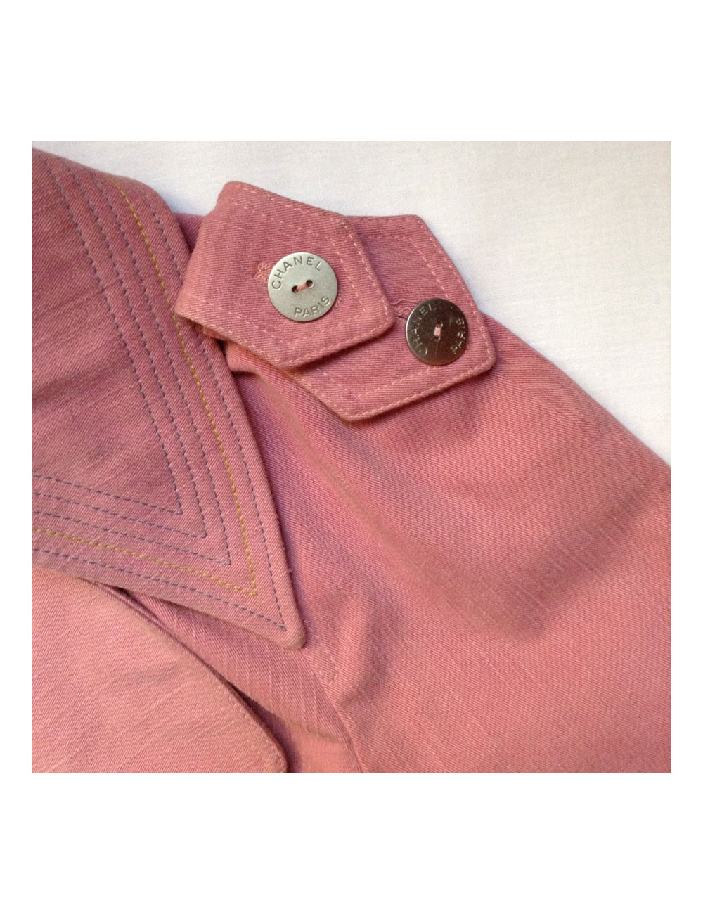 imperméable CHANEL rose t40