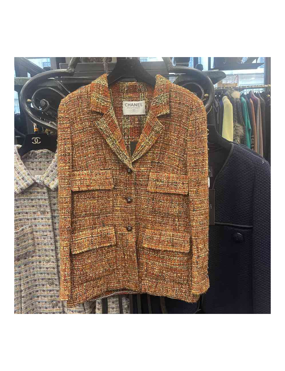 Veste T 40 CHANEL tweed
