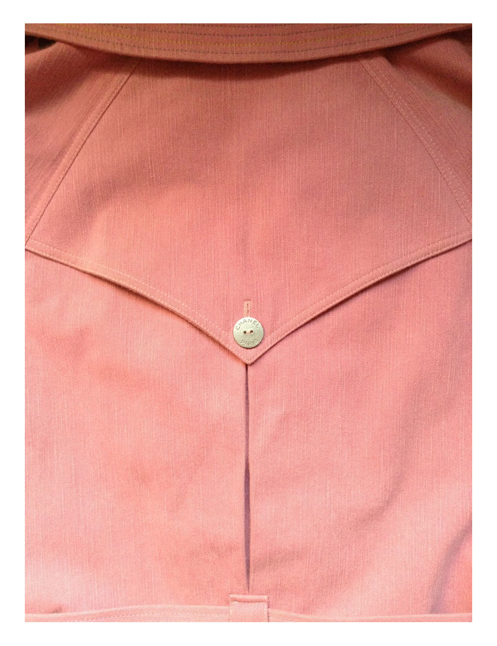 imperméable CHANEL rose t40