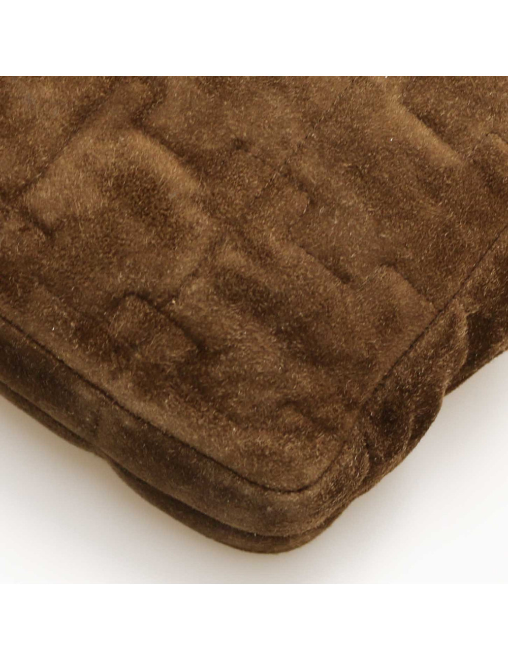 Sac Legos CHANEL daim marron