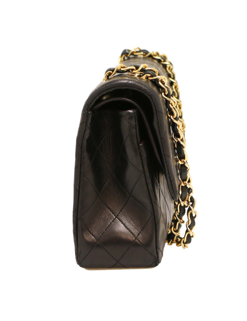 CHANEL Timeless 25 cm cuir noir