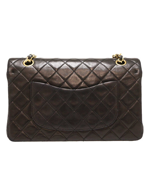 CHANEL Timeless 25 cm cuir noir