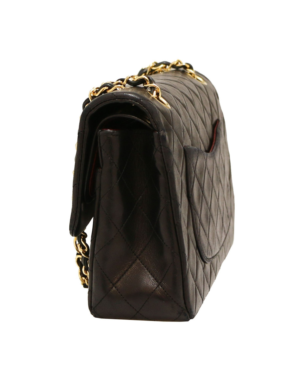 CHANEL Timeless 25 cm cuir noir