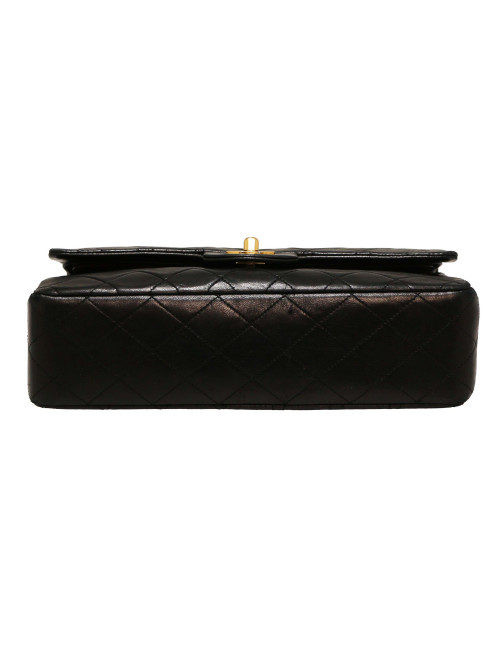 CHANEL Timeless 25 cm cuir noir