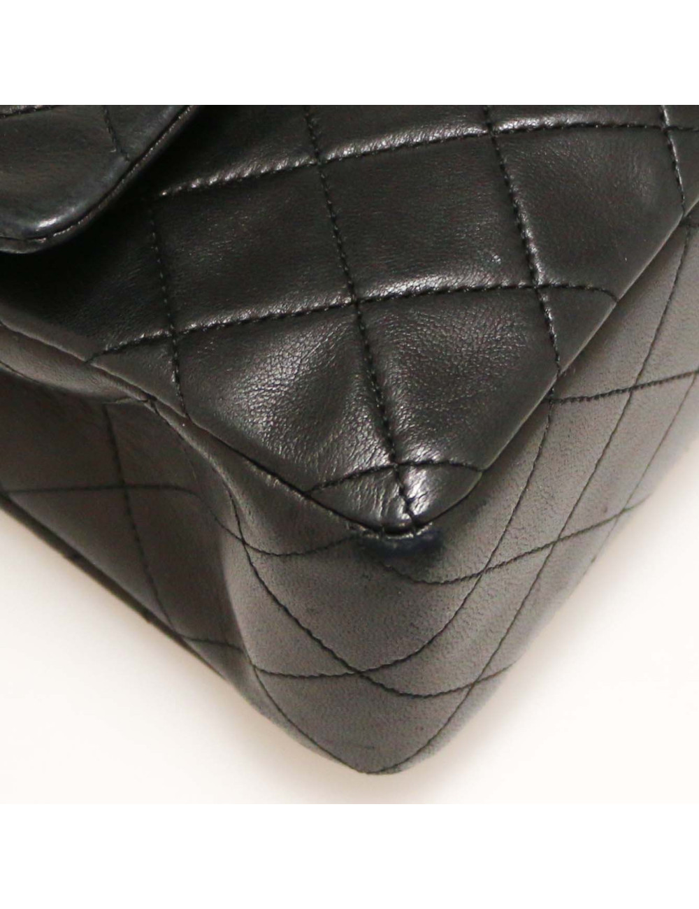 CHANEL Timeless 25 cm cuir noir