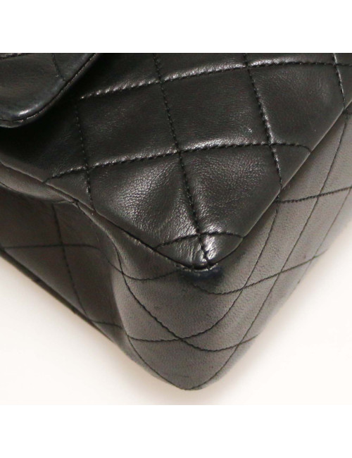 CHANEL Timeless 25 cm cuir noir