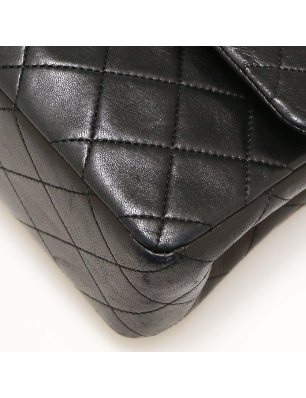 CHANEL Timeless 25 cm cuir noir