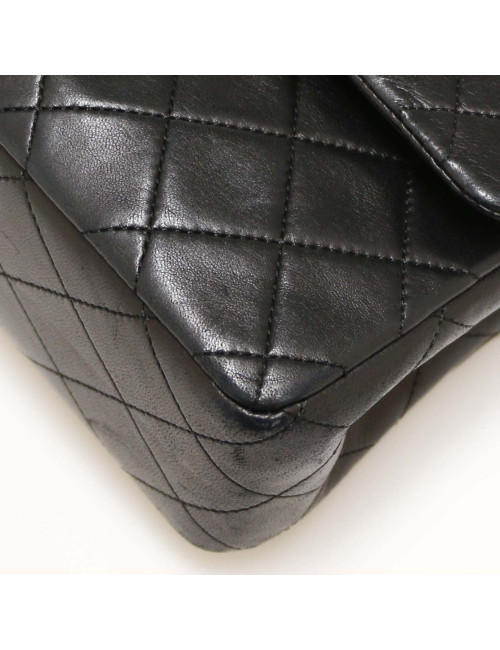 CHANEL Timeless 25 cm cuir noir