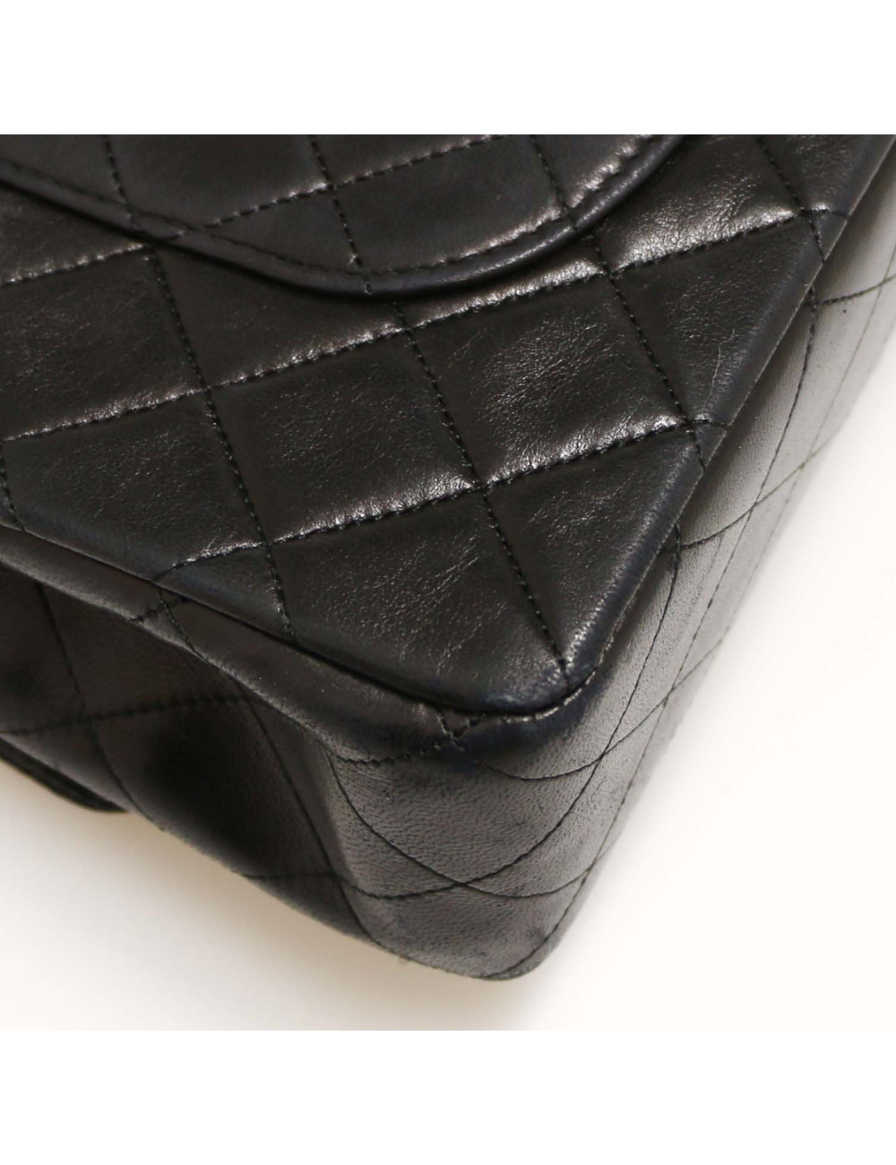 CHANEL Timeless 25 cm cuir noir