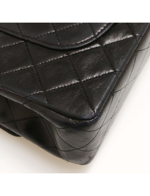 CHANEL Timeless 25 cm cuir noir