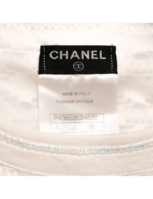 Robe blanche CHANEL