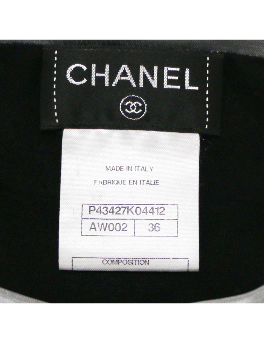 Jogging CHANEL polyester gris