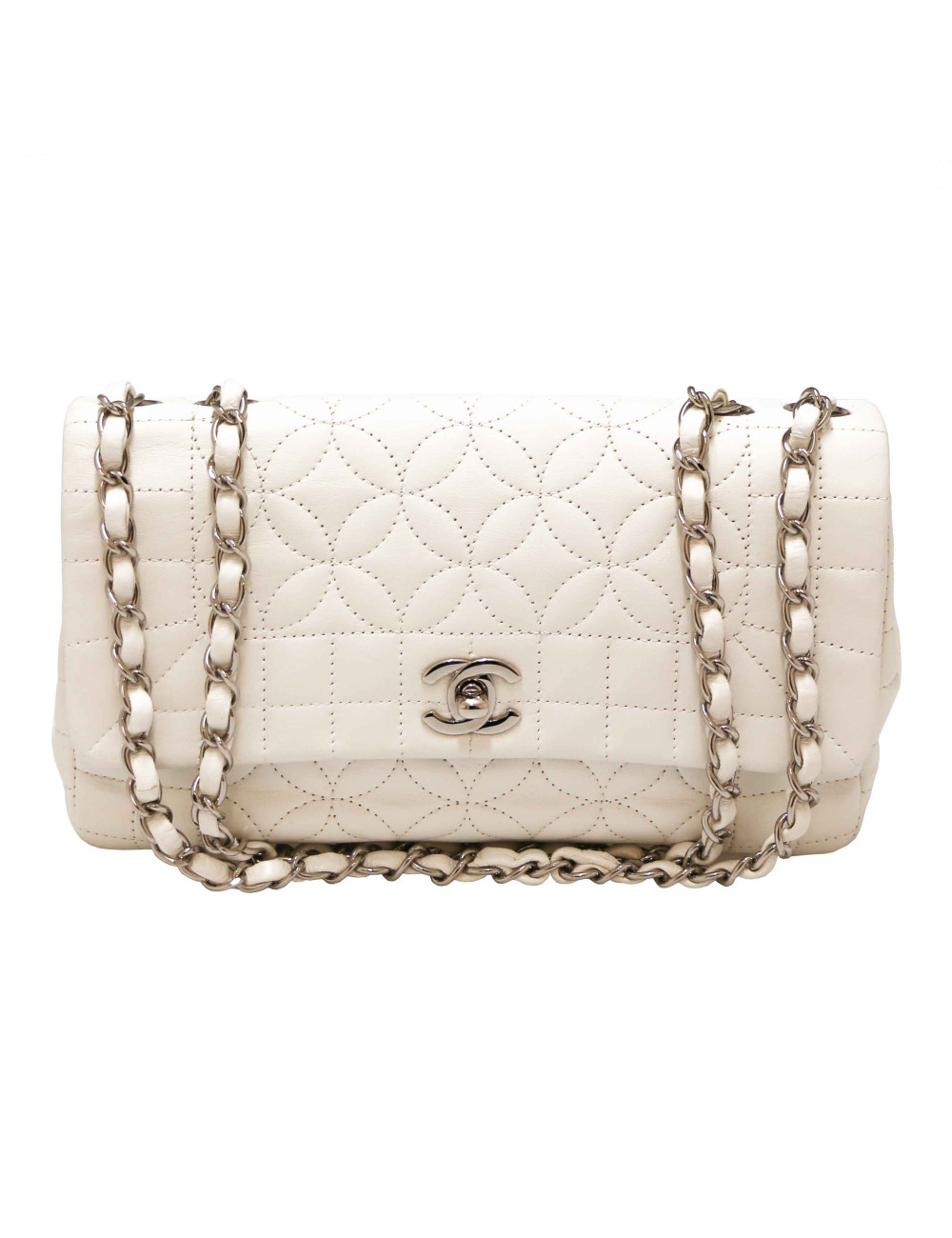 A RETEINDRE Timeless CHANEL blanc