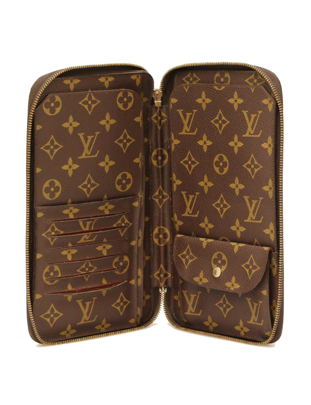 Compagnon LOUIS VUITTON toile Monogram