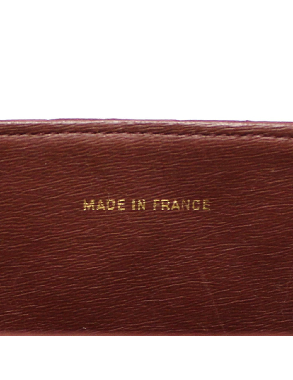 Sac pochette CHANEL vintage bordeaux