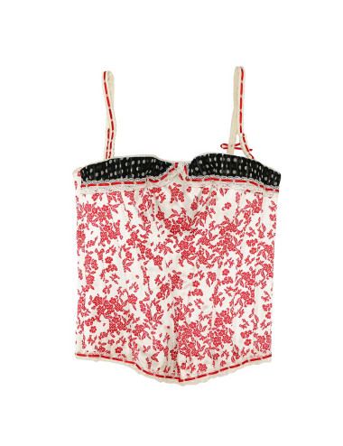 Corset T 1 CHRISTIAN LACROIX en soie Vintage 