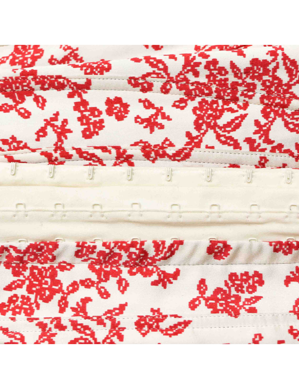 CHRISTIAN LACROIX vintage silk corset size 1