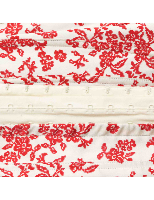 CHRISTIAN LACROIX vintage silk corset size 1