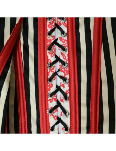 Corset T 1 CHRISTIAN LACROIX en soie Vintage  2