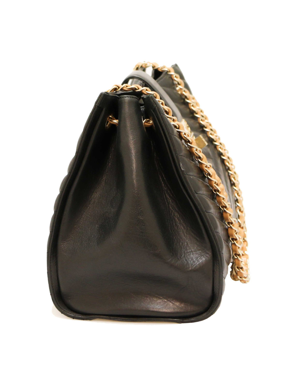 Cabas CHANEL bicolore