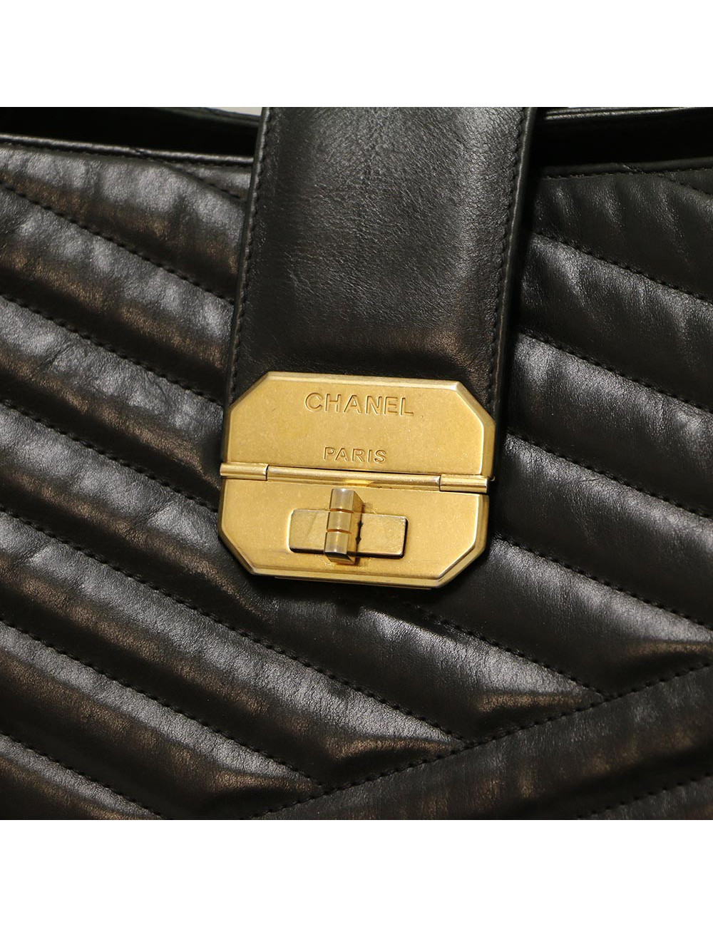 Cabas CHANEL bicolore