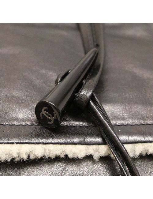 Duffle coat CHANEL cuir