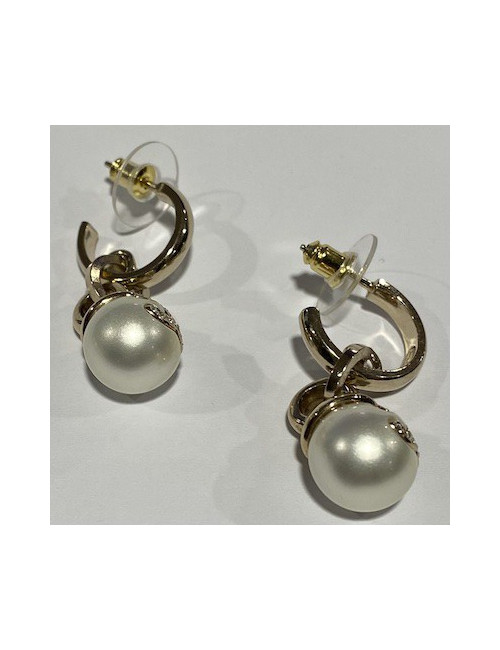 Clous perles CHANEL  pendants