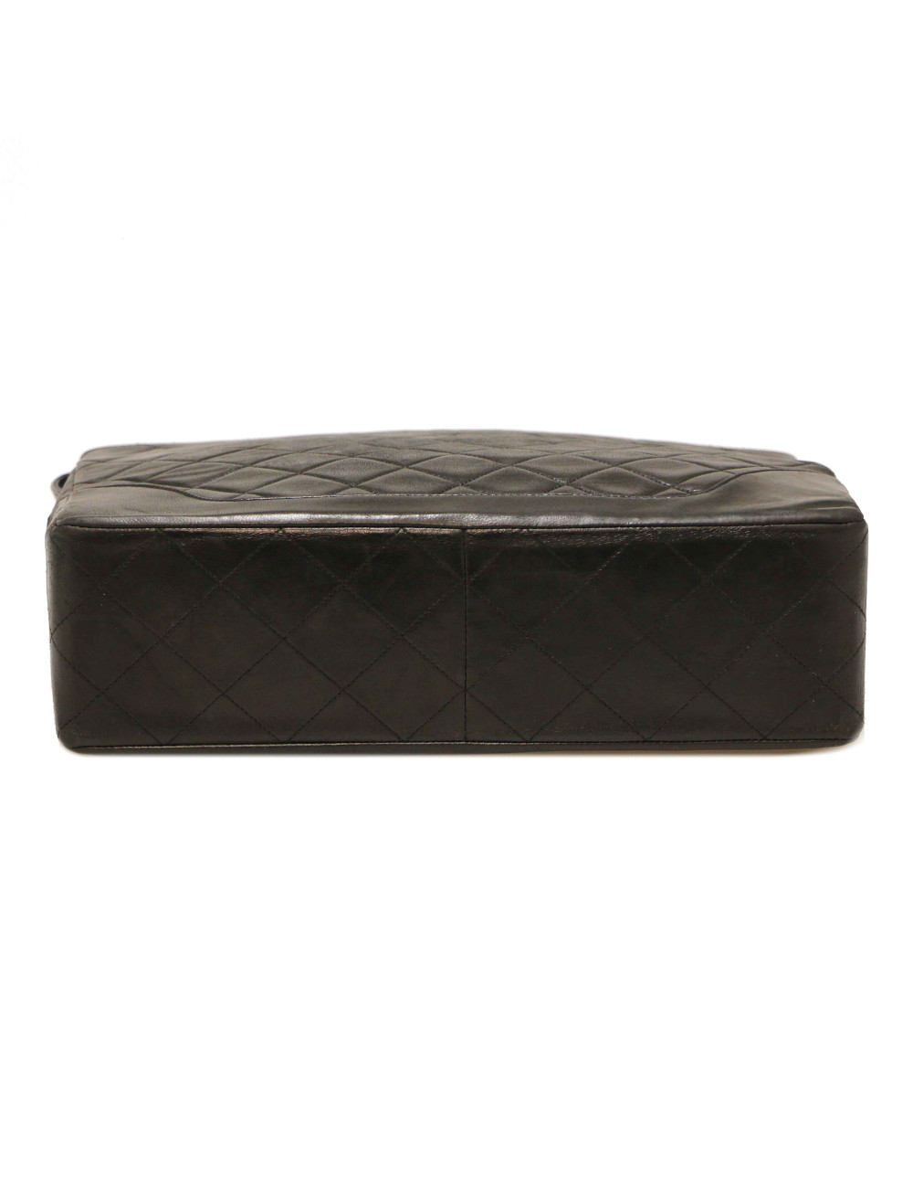 Cabas CHANEL cuir d'agneau noir