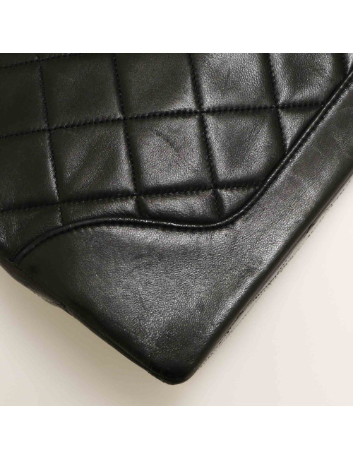 Cabas CHANEL cuir d'agneau noir