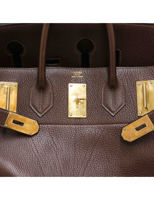 HAC Haut à courroies HERMES marron