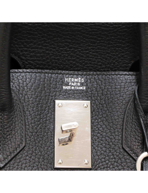 HAC Haut à courroies HERMES togo noir