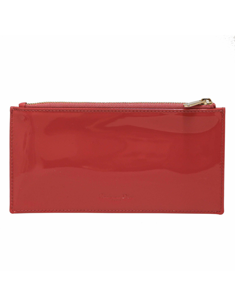 Pochette Lady Dior vernis rose