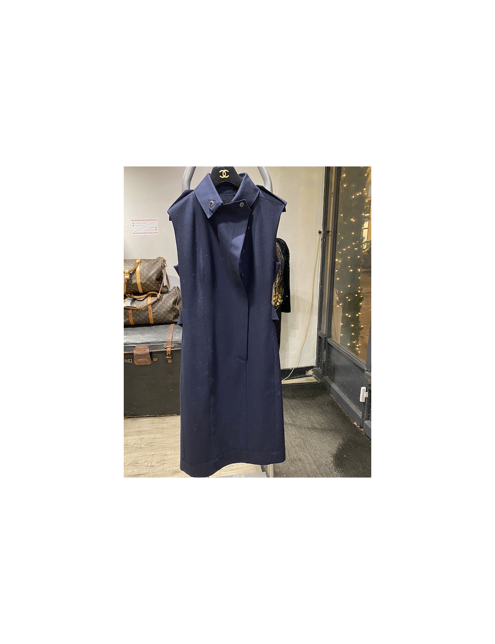 Robe T 40 CHAN EL Paris Moscou marine