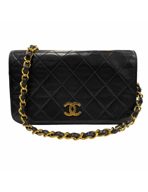 Petit sac vintage CHANEL noir