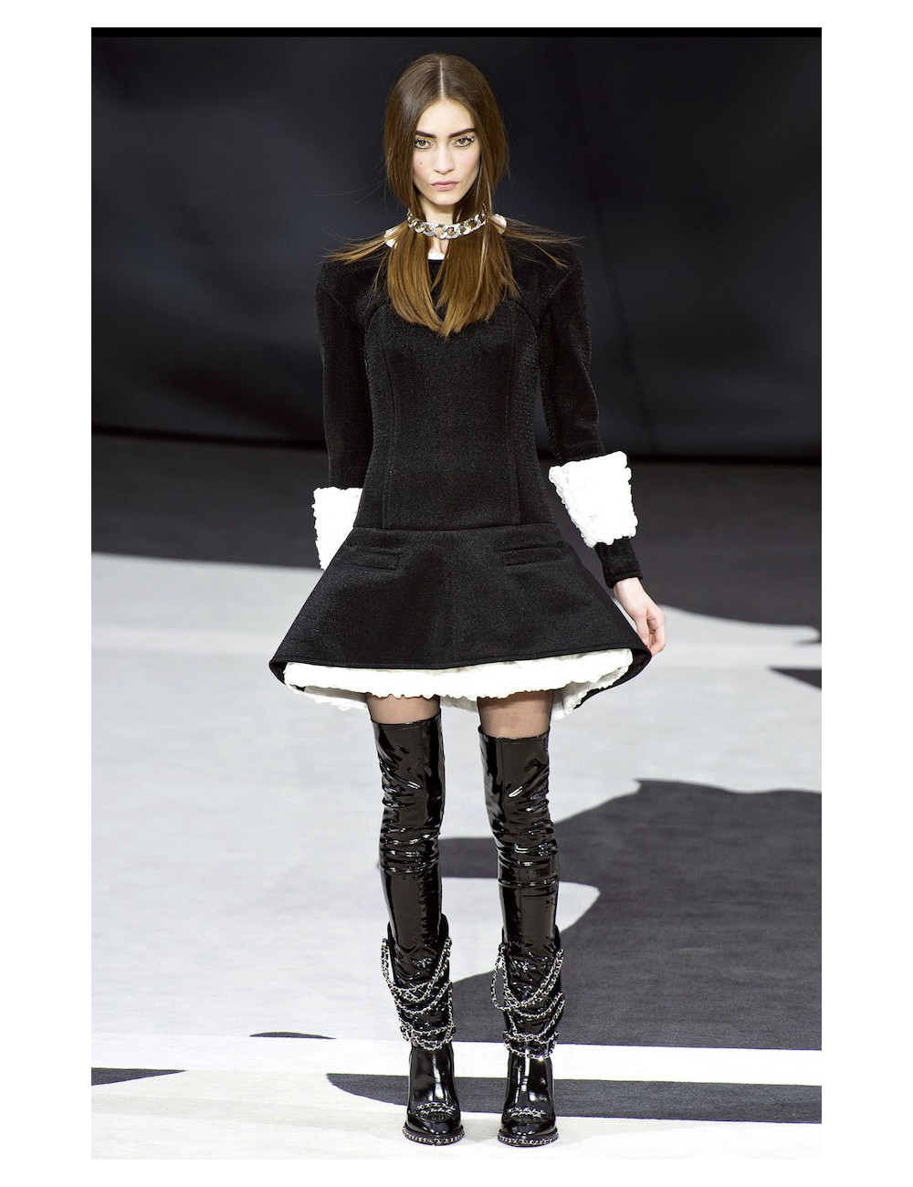 Robe t40 CHANEL podium