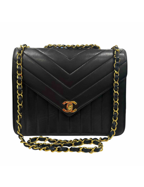 Sac Classique Chanel vintage chevron