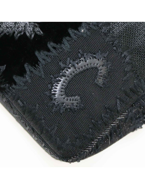 Sac Classique CHANEL patchwork noir