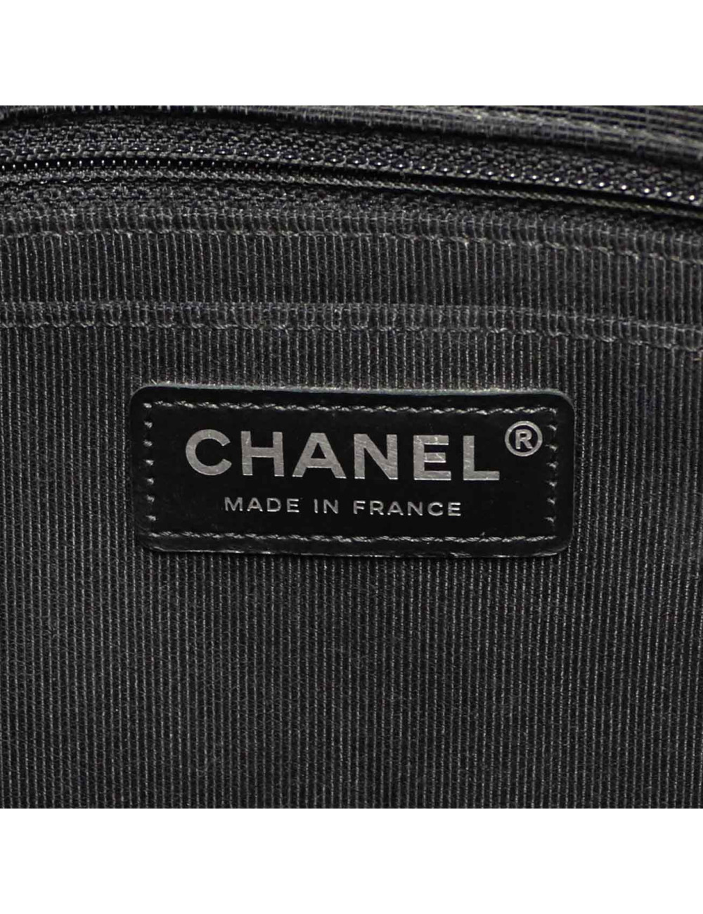 Sac Classique CHANEL patchwork noir