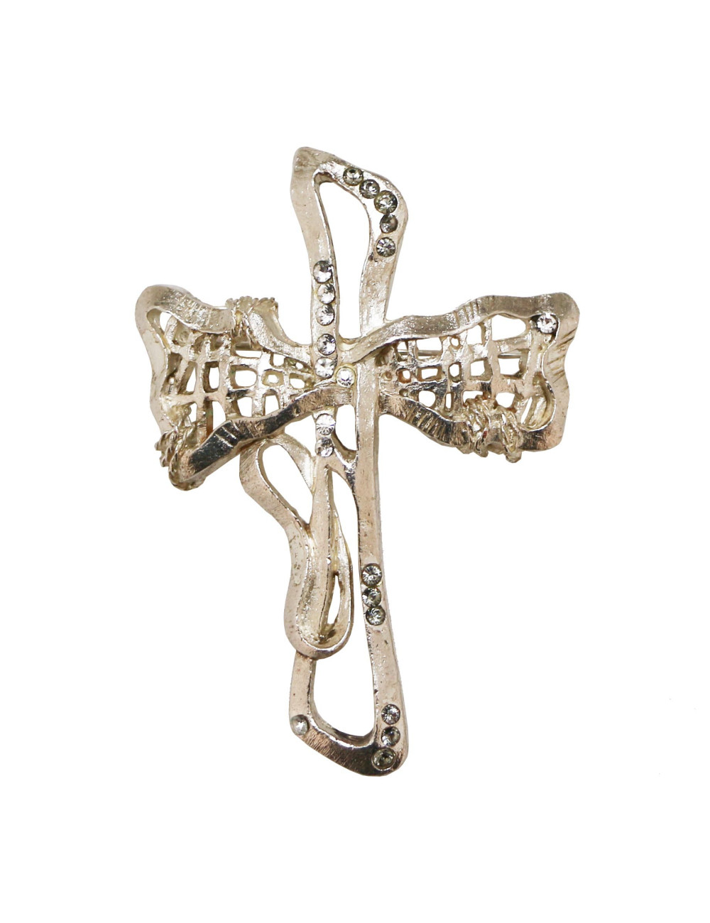 Broche croix CHRISTIAN LACROIX 