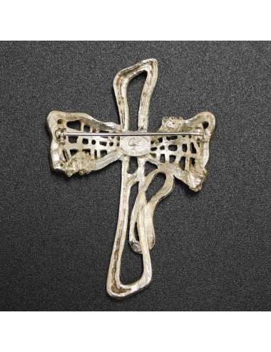 Broche croix CHRISTIAN LACROIX  2